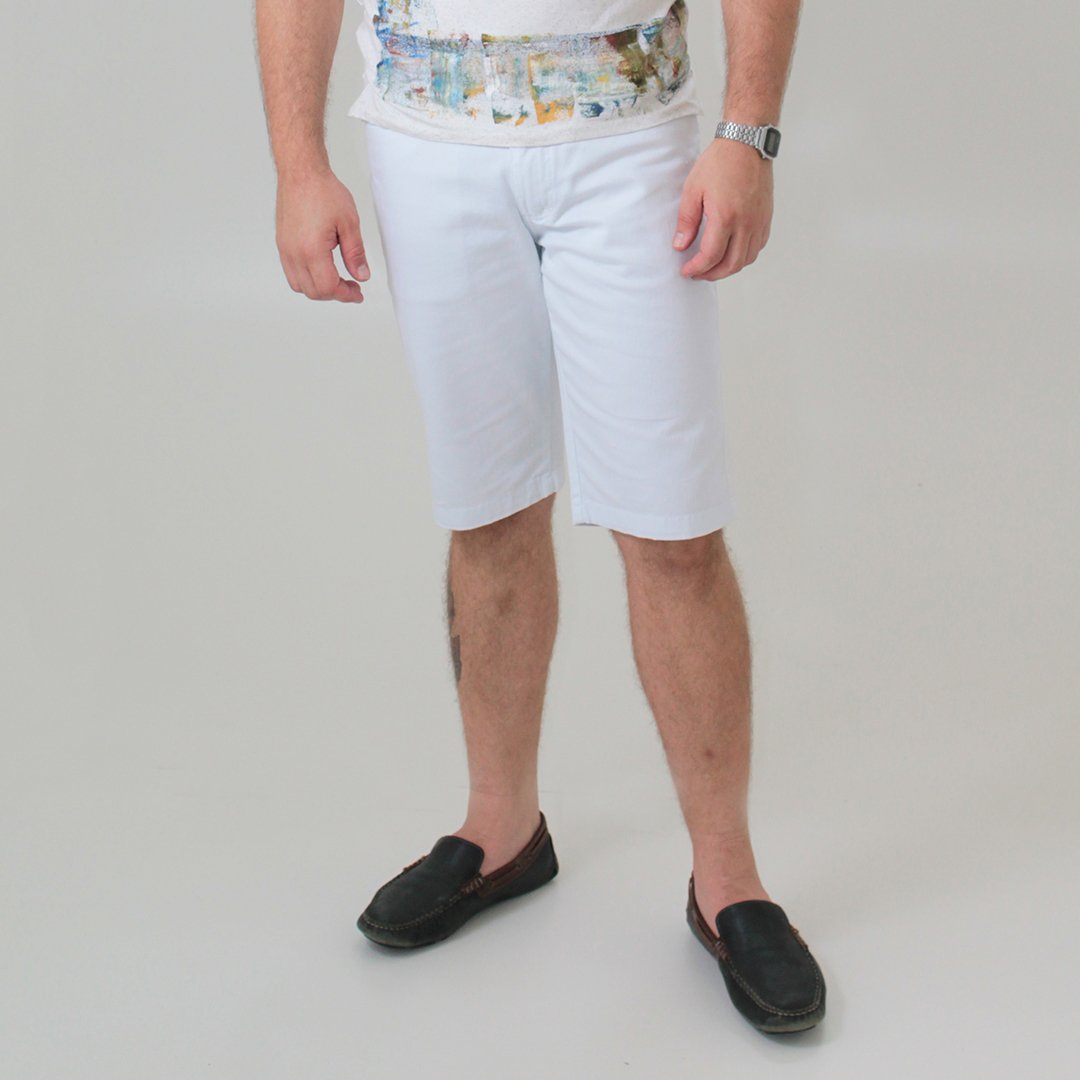 Howard Roper Bermuda brim branca Natal - H Roper