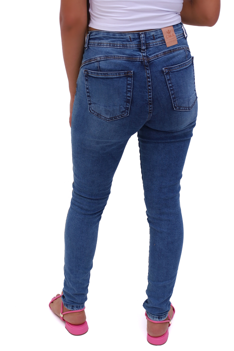 Calça jeans fashion sol