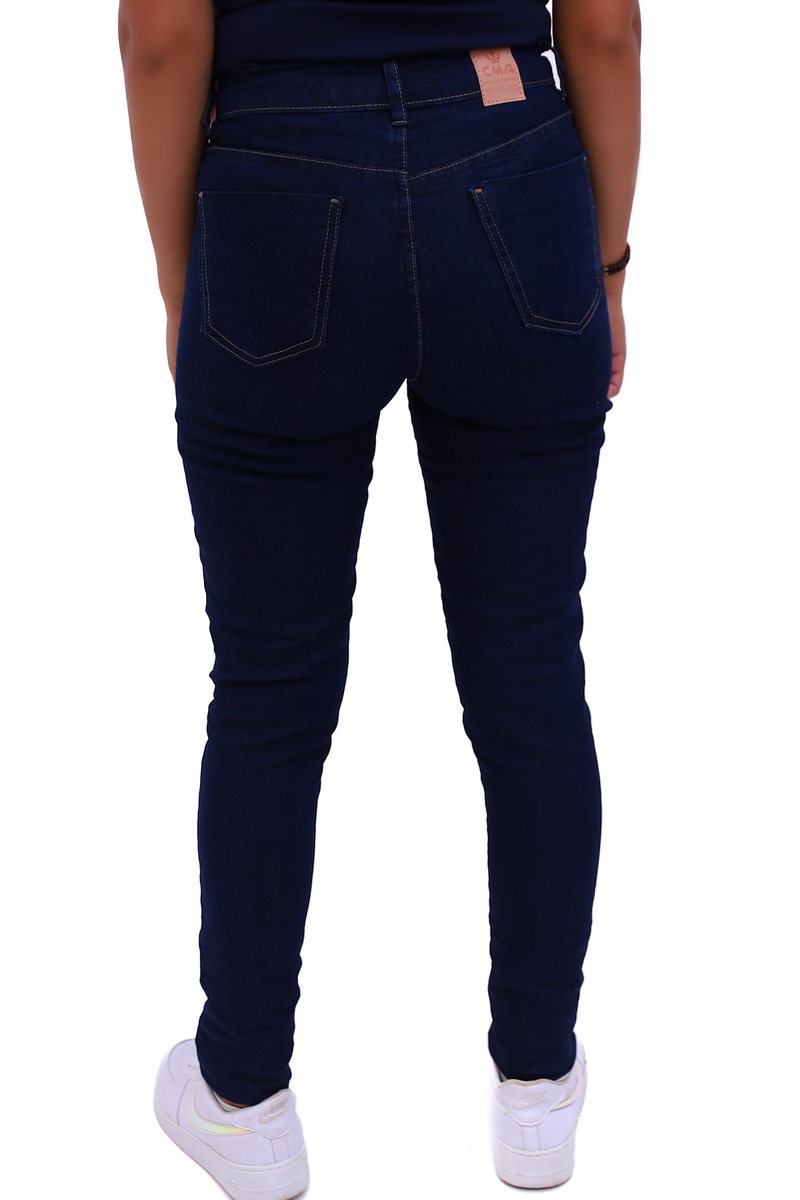 IMG_9492.jpg calça fem jeans skinny azul ref 21009